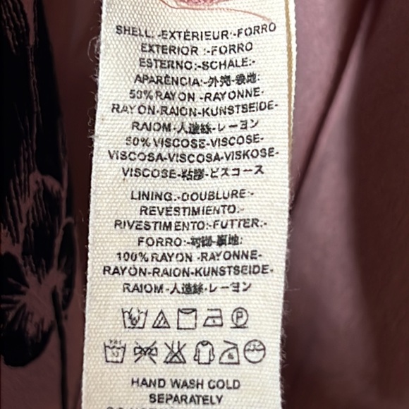 Free people pink/rose floral dress size XS - Picture 12 of 13